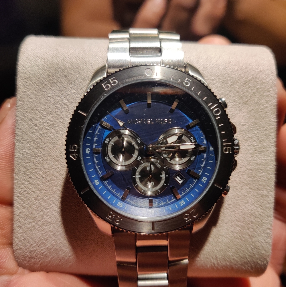 Brand New! Michael Kors Cortlandt Chronograph Mens Watch